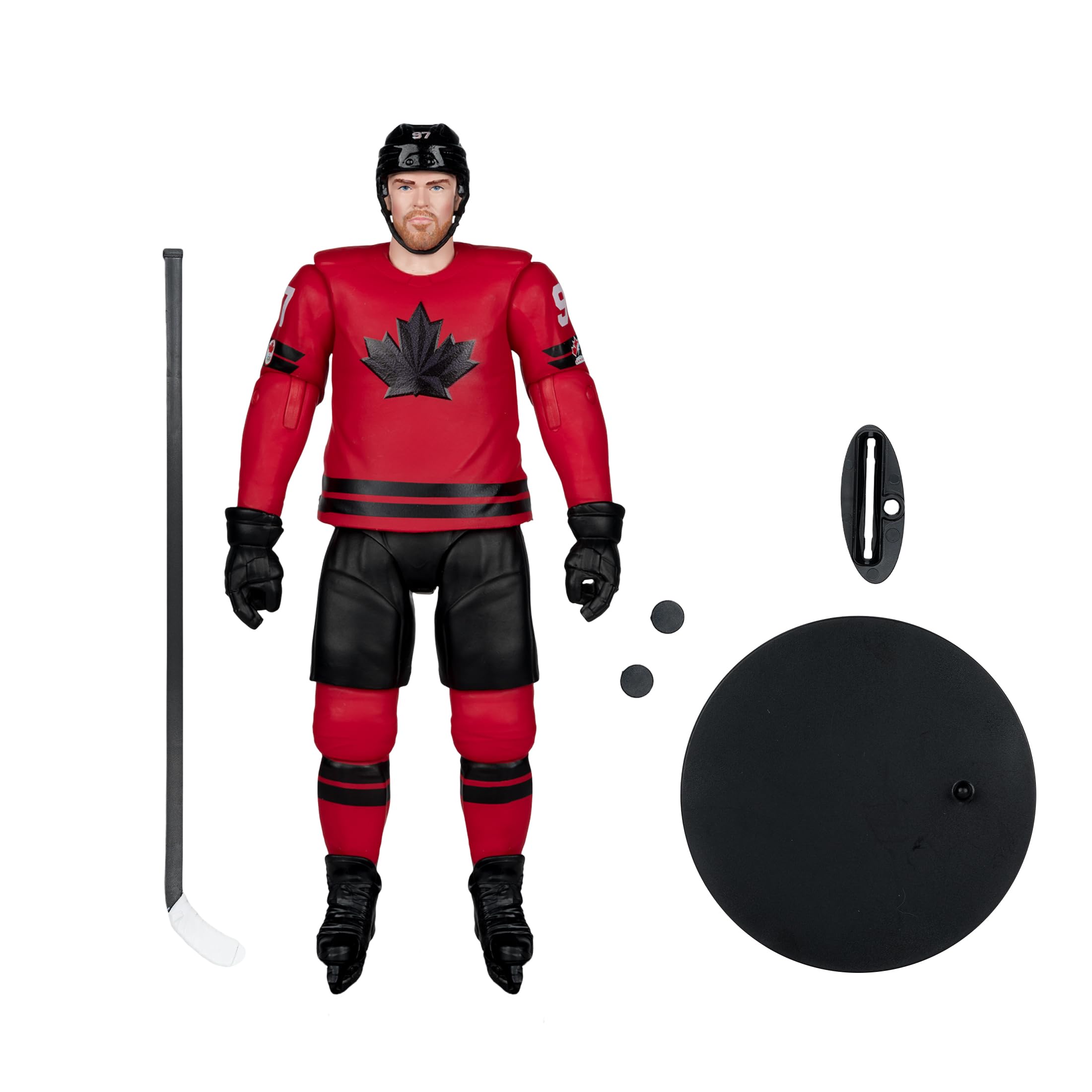 McFARLANE'S SPORTSPICKS フィギュア 6in Connor McDavid Action Figure (Hockey Canada) Olympics
